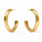 Julie Vos Cannes Hoop-Gold