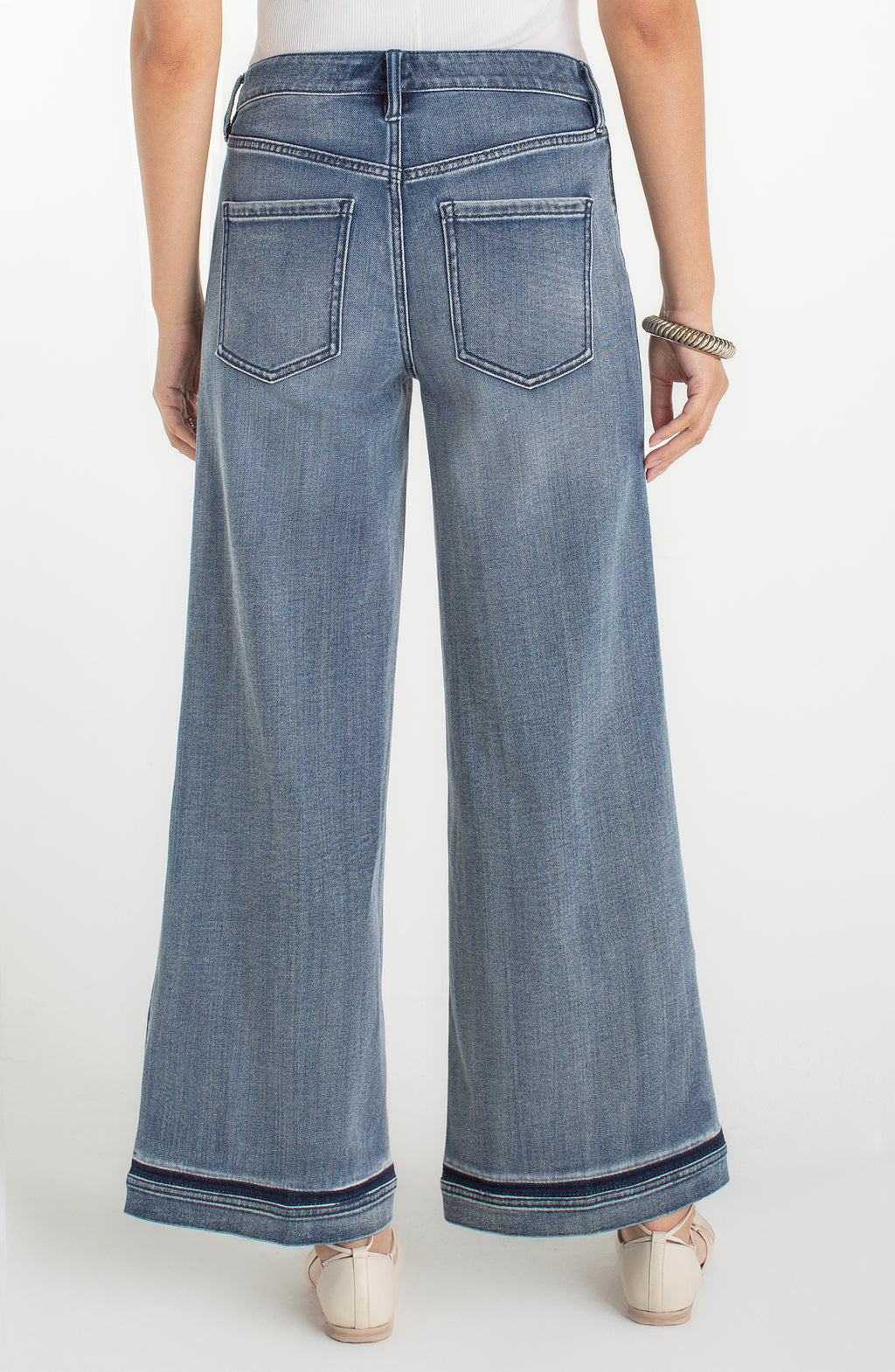 Super Stride Shadow Cuff Jeans