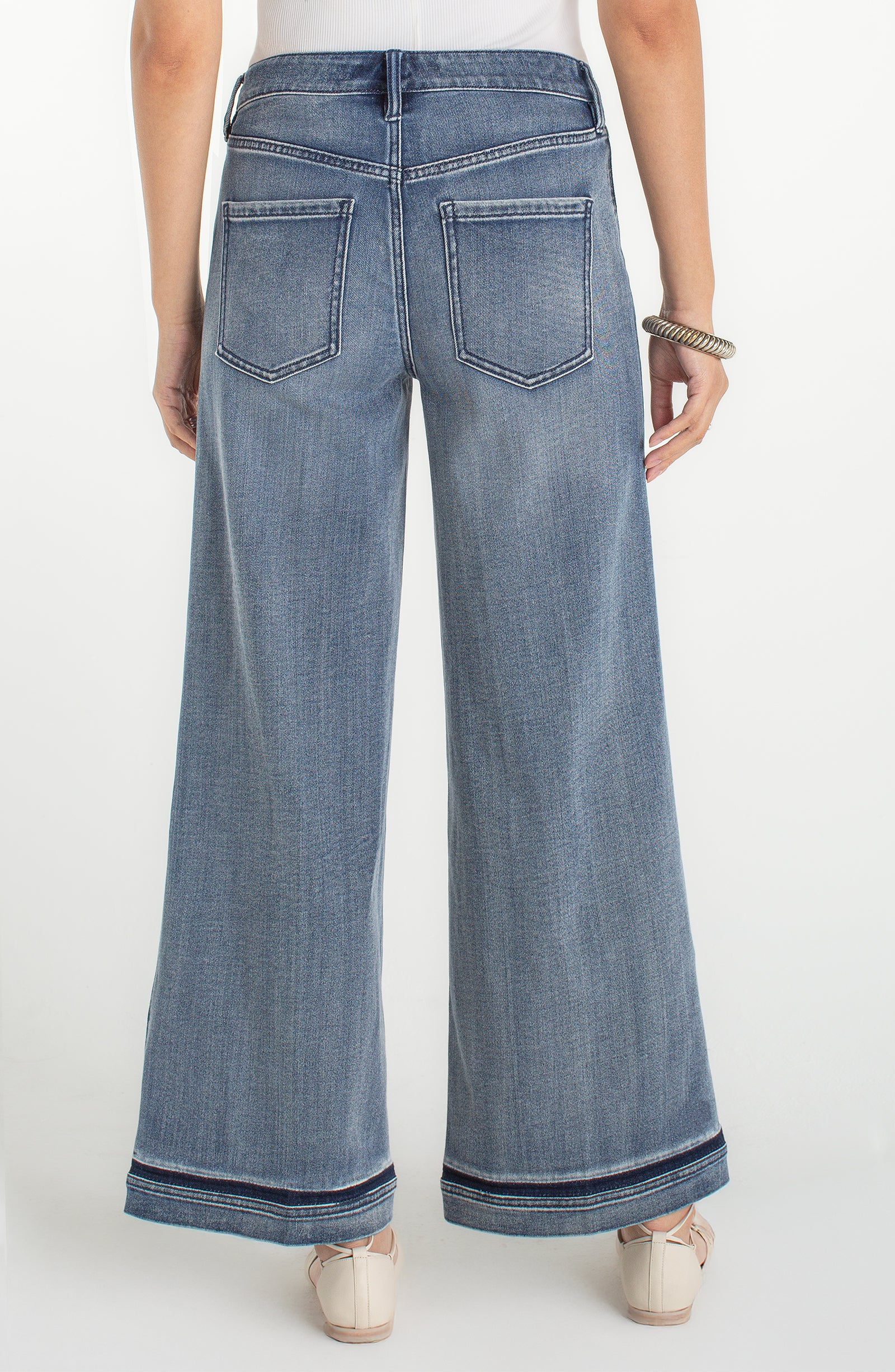 Super Stride Shadow Cuff Jeans