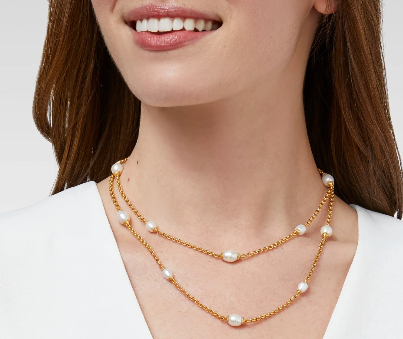 Julie Vos Marbella Station Necklace