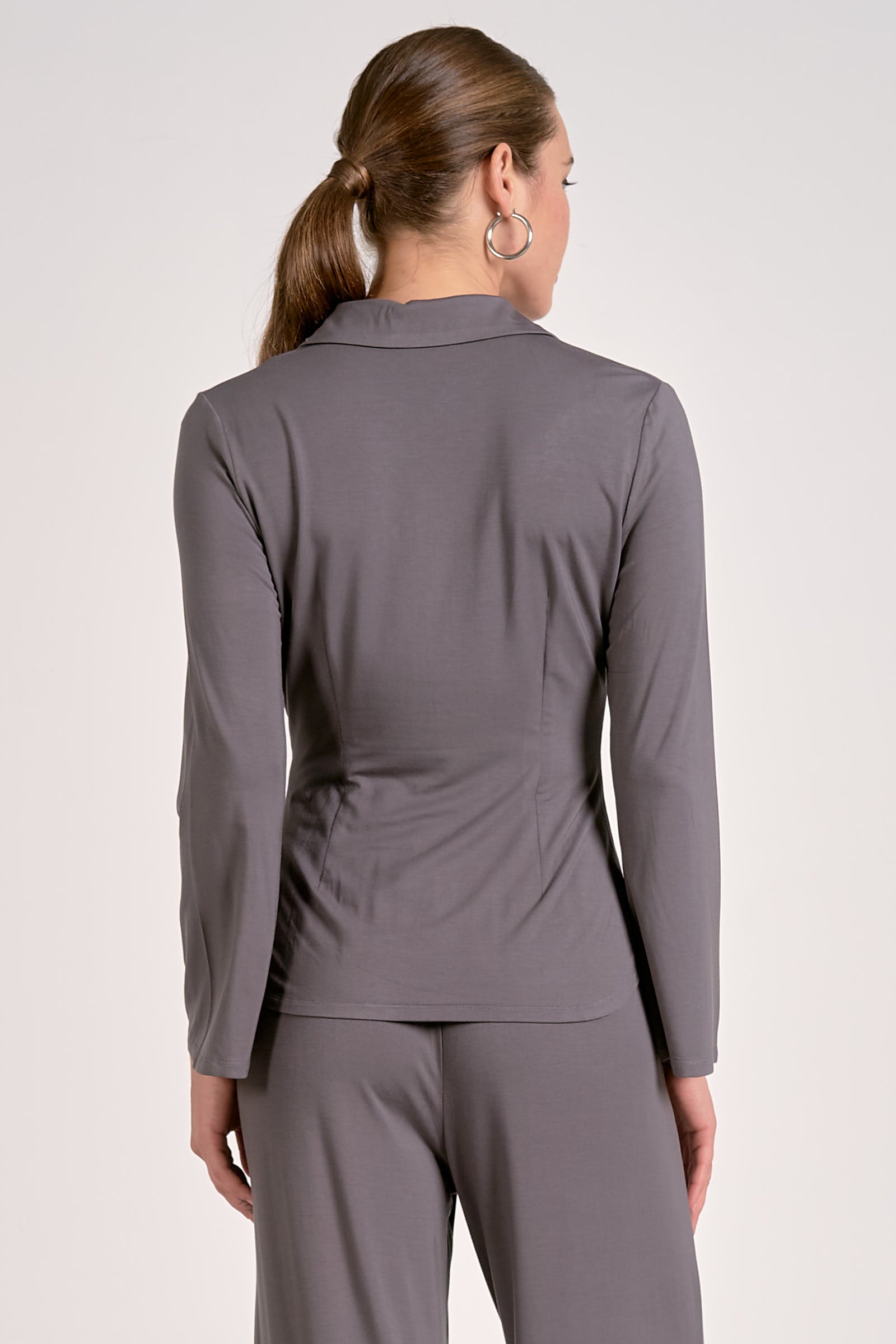 Knit Button Down Top