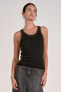 Contrast Stitch Tank