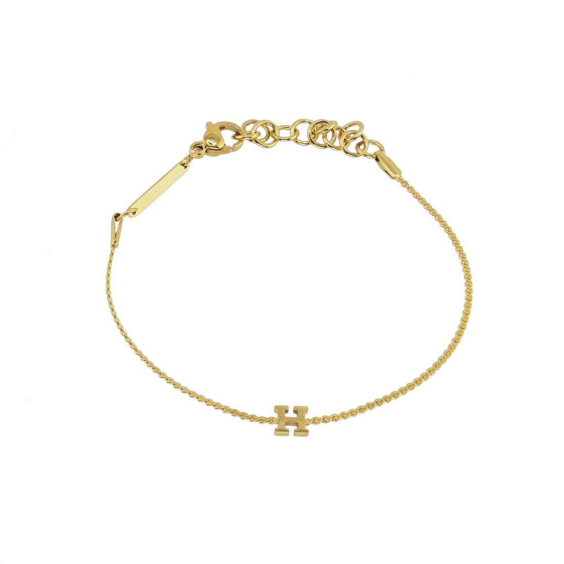 Dainty Initial Bracelet