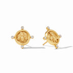 Julie Vos Bee Cameo Stud Earring