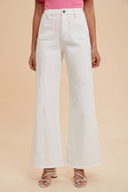 2 Pocket Wide Leg Jean