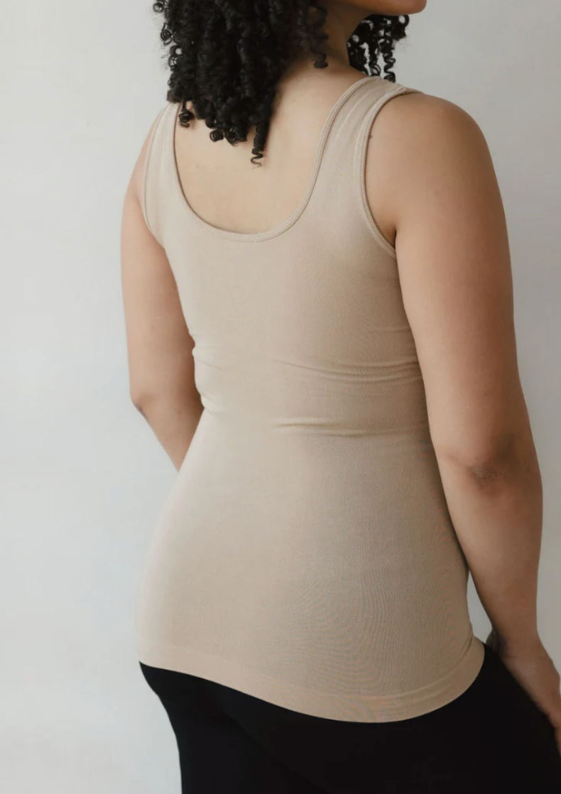 Reversible Tank - Tan