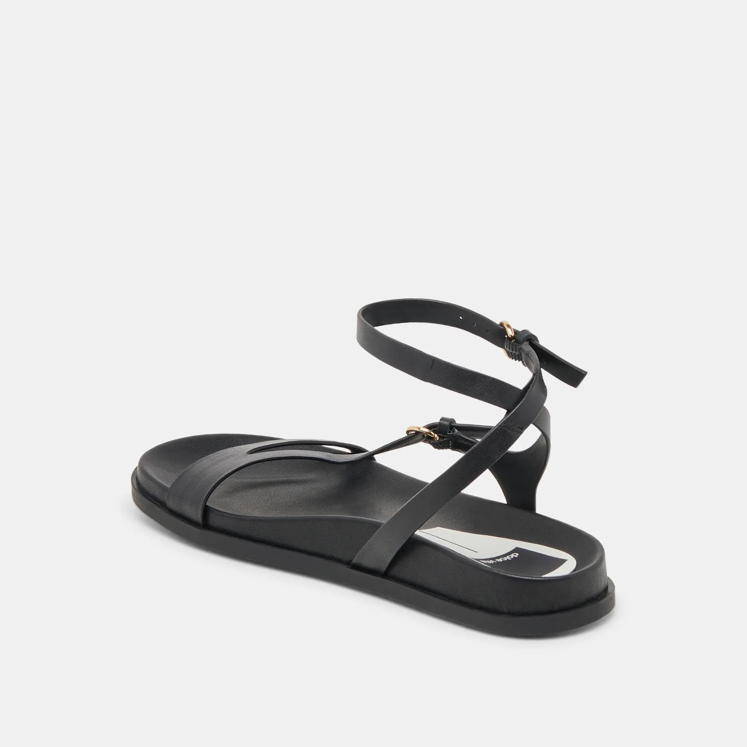 Darlis Dolce Vita Black Leather Sandal