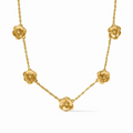 Julie Vos Bloom Delicate Station Necklace