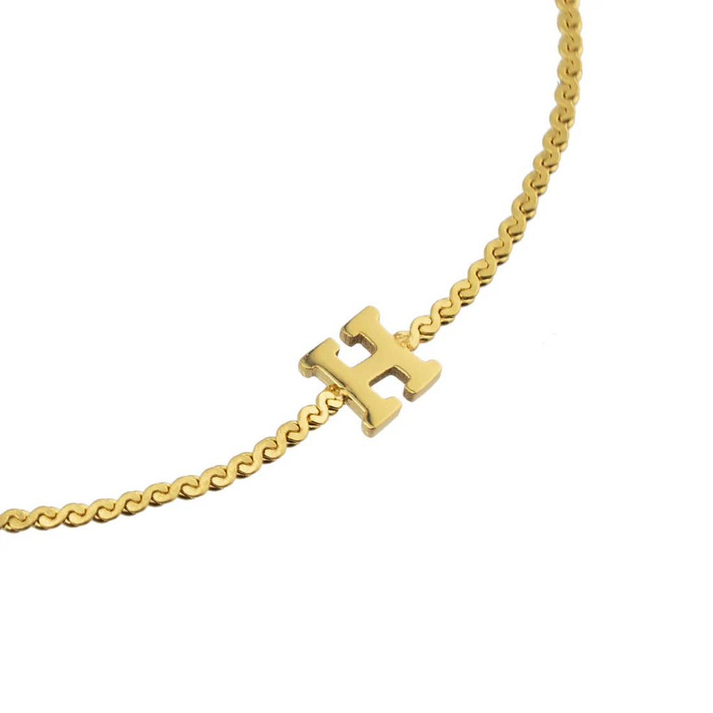 Dainty Initial Bracelet