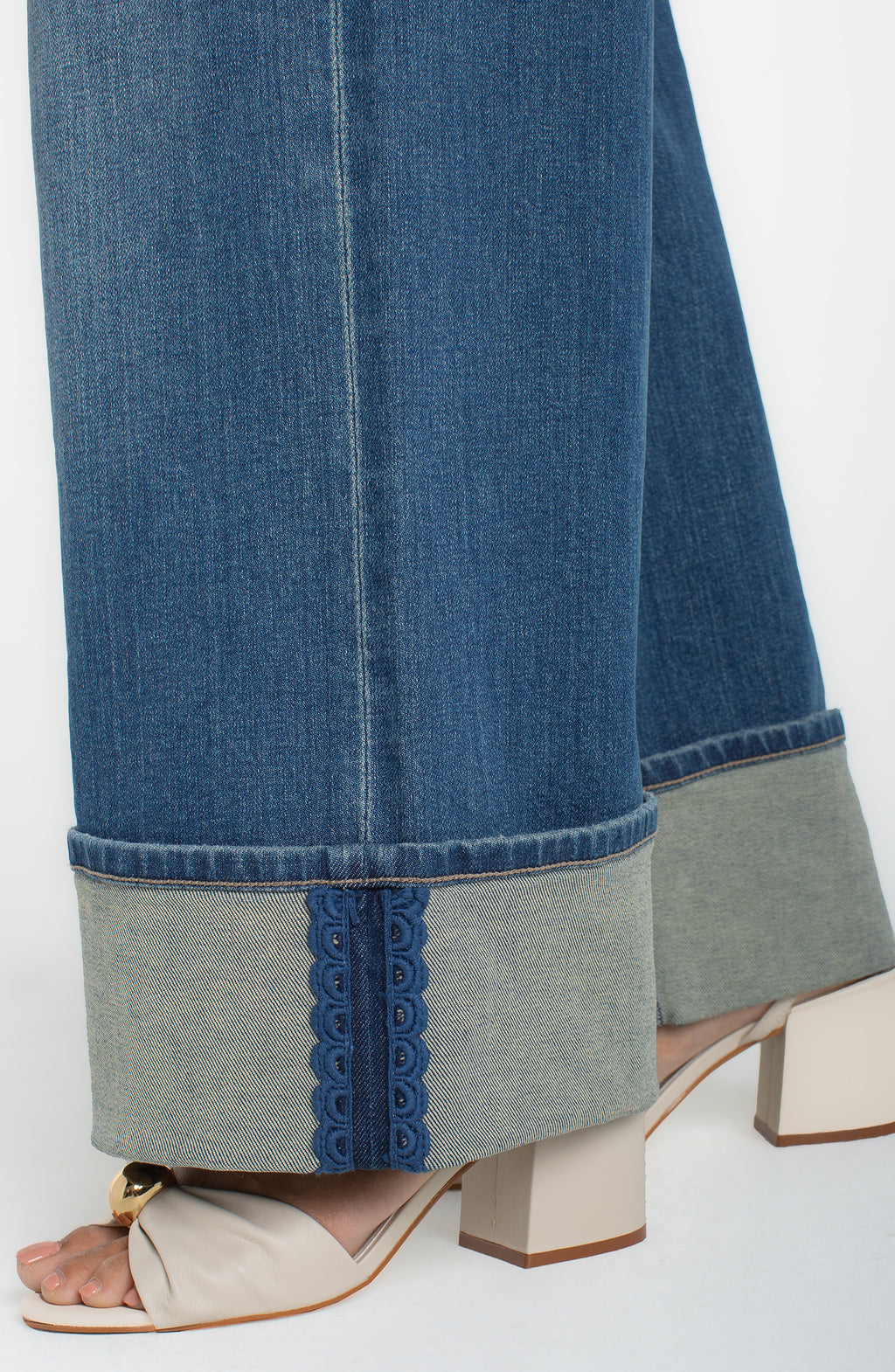 Morgan Cuffed Crop Jean