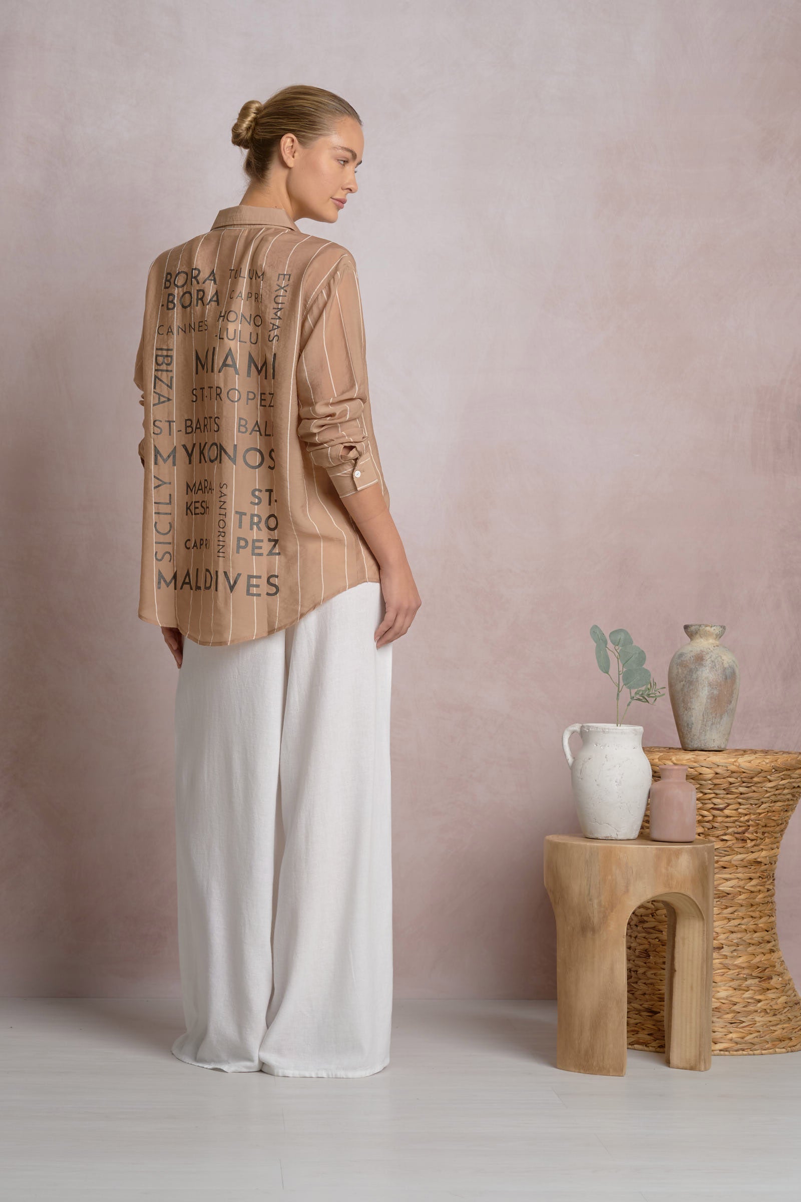 Graphic Vista Button Down