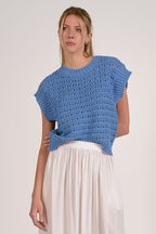 Open Knit Sweater