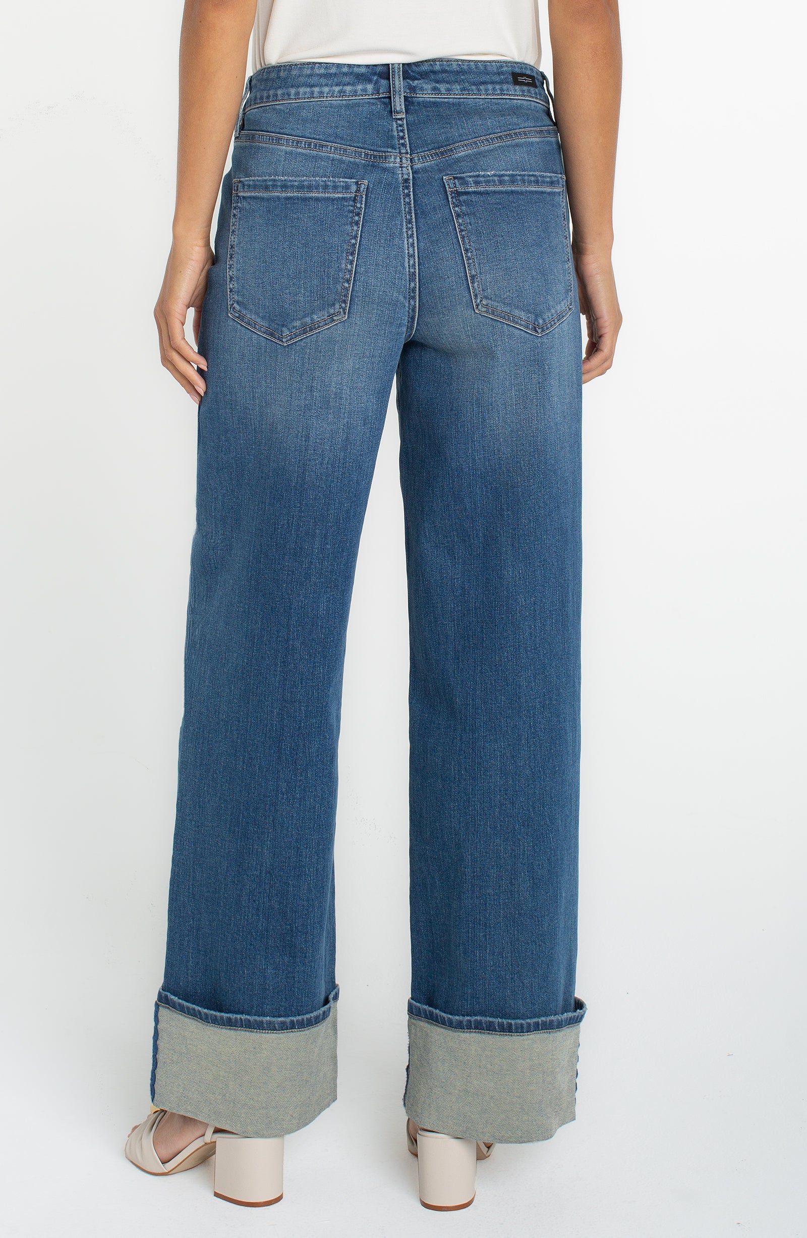 Morgan Cuffed Crop Jean
