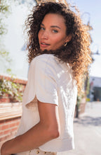 Collarless Cropped Jacket