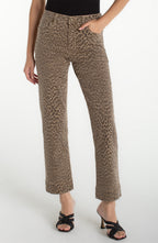 Kennedy Straight Leopard Jeans