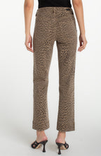 Kennedy Straight Leopard Jeans