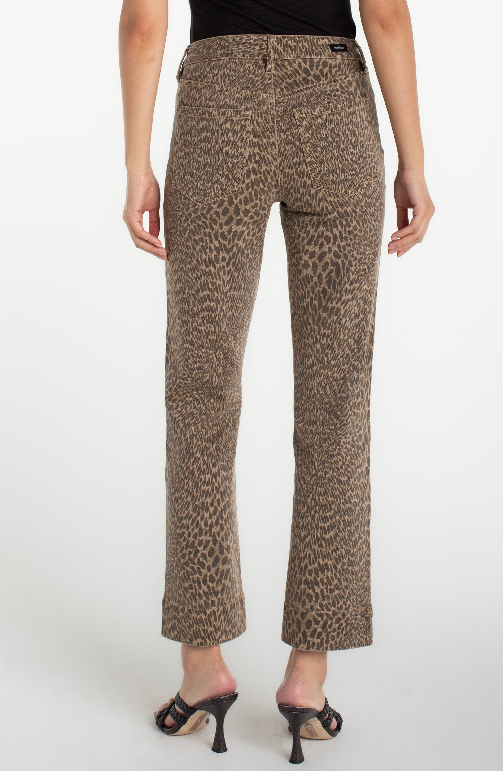 Kennedy Straight Leopard Jeans