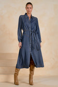 Button Down denim Dress