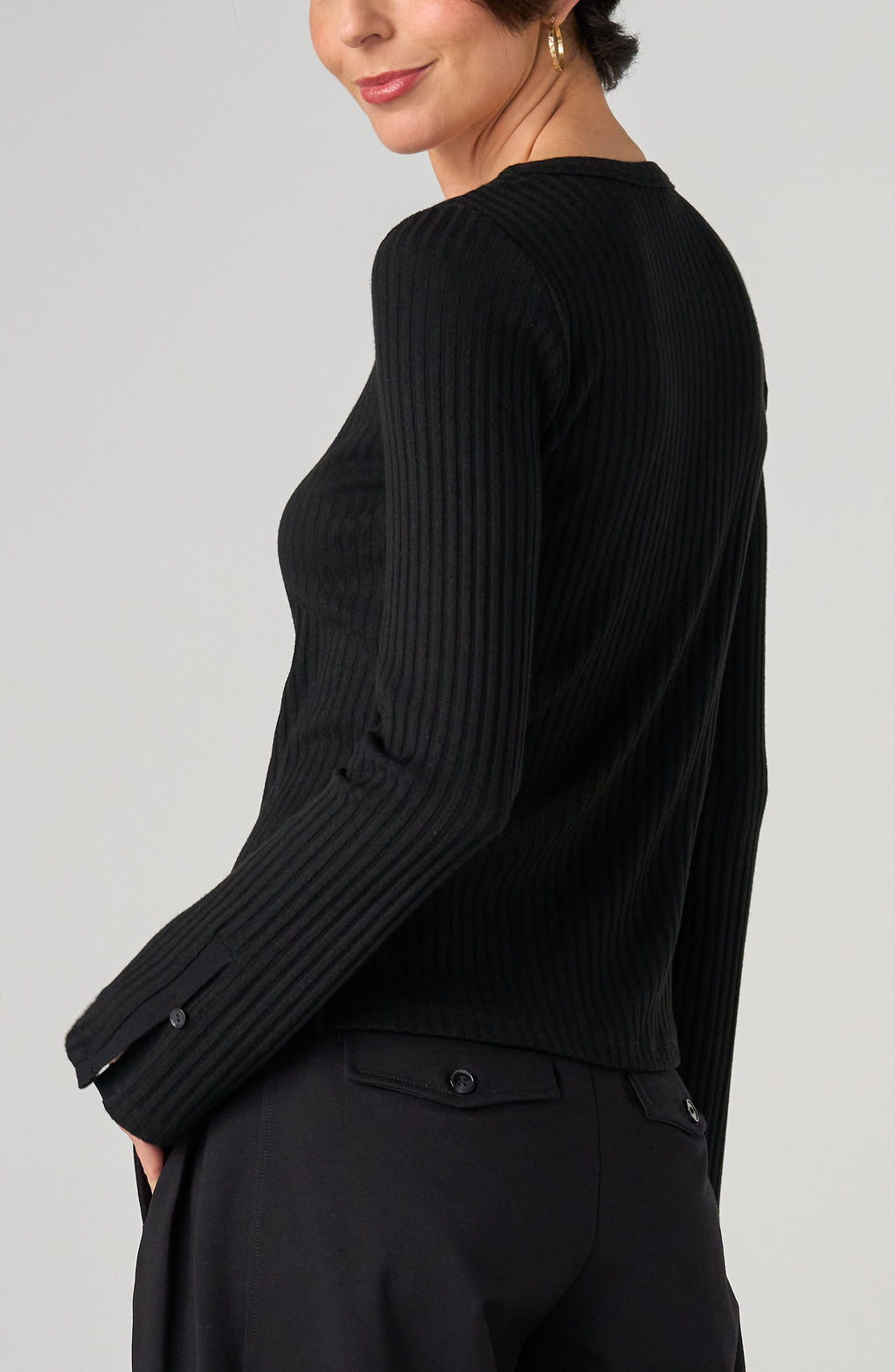 Scoop Neck Knit Top