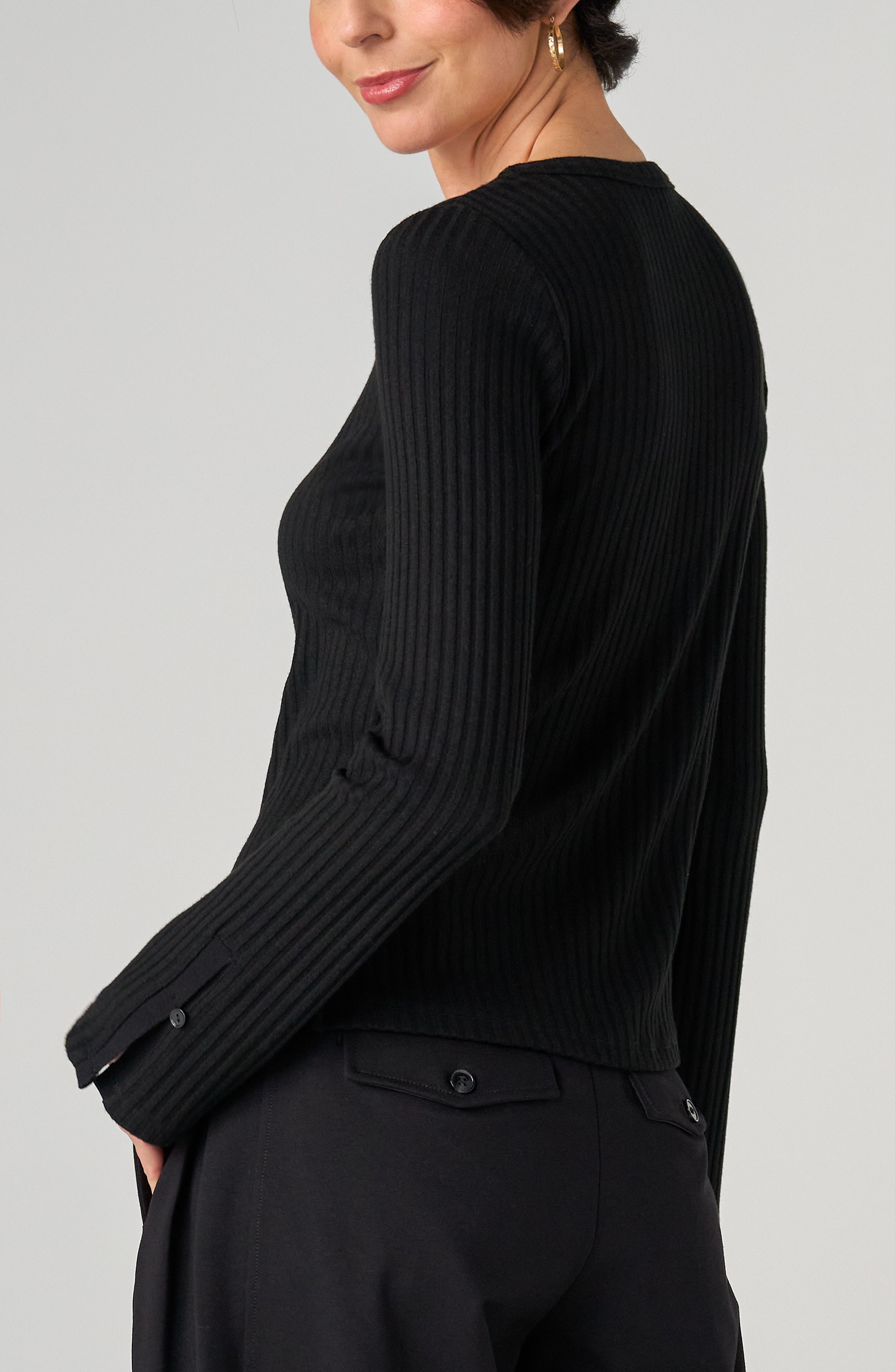 Scoop Neck Knit Top