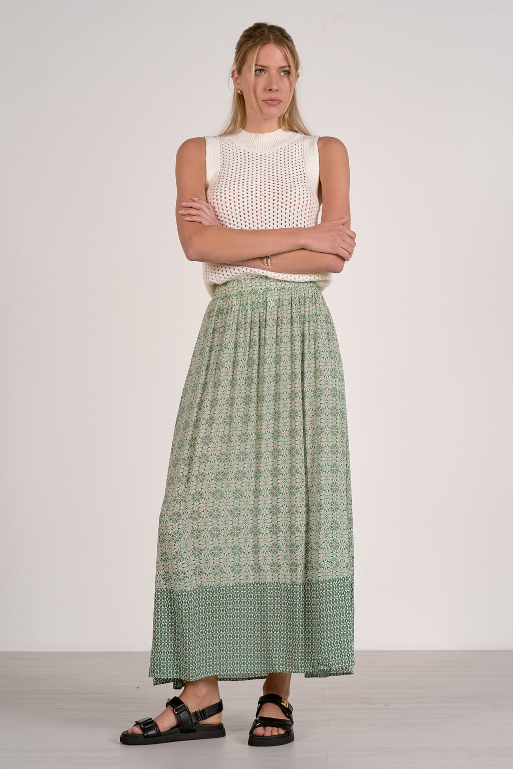 Boho Maxi Skirt