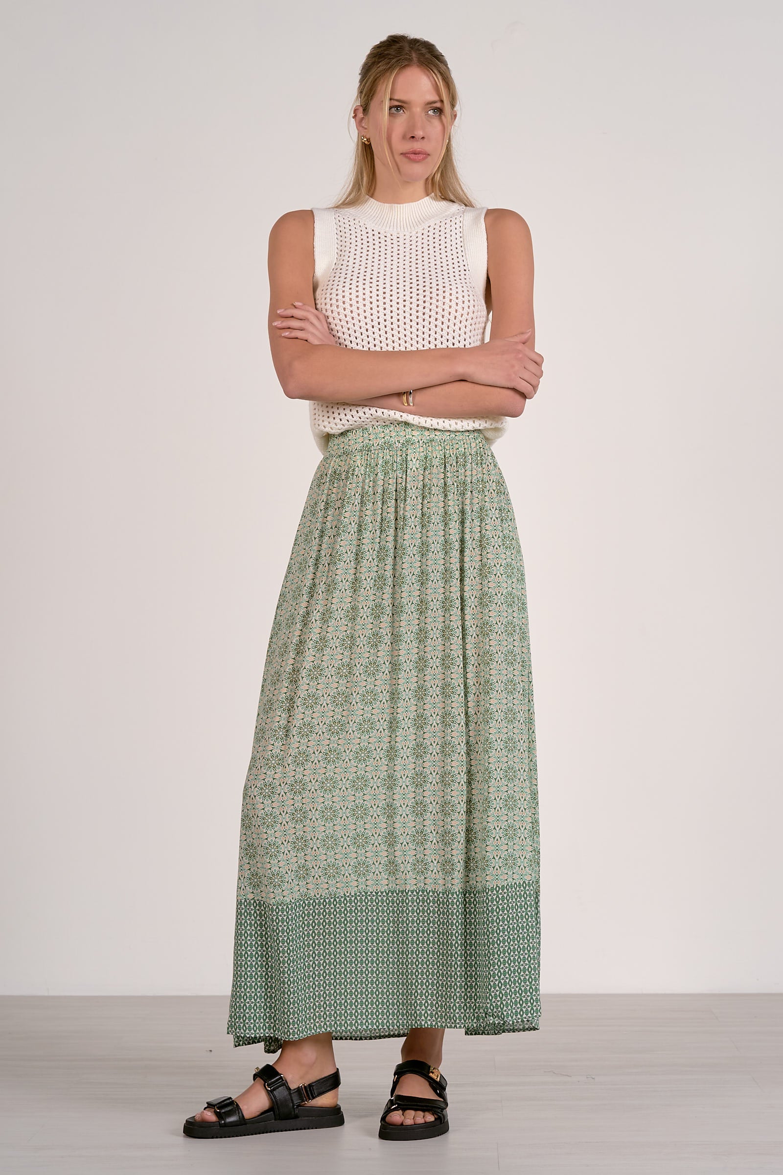 Boho Maxi Skirt