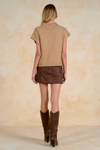 Cap Sleeve Sweater