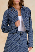 Diamond Denim Jacket