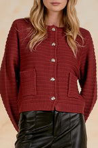 Button Down Cardigan
