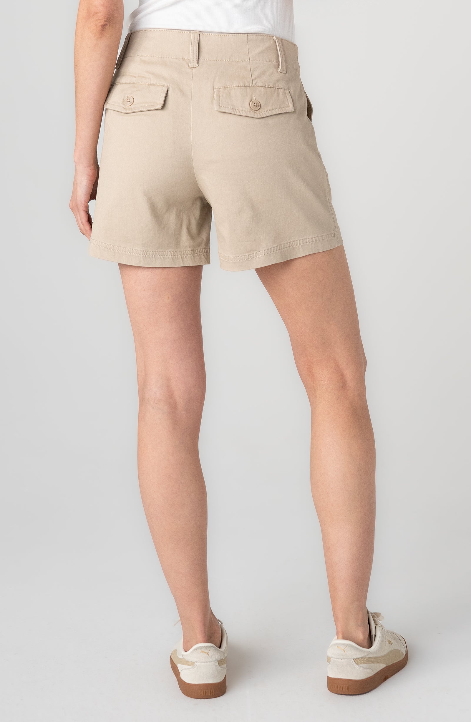 Pleated Trouser Shorts