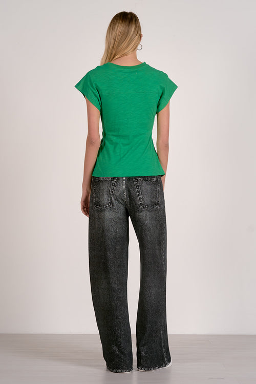 Cap Sleeve Tie Top