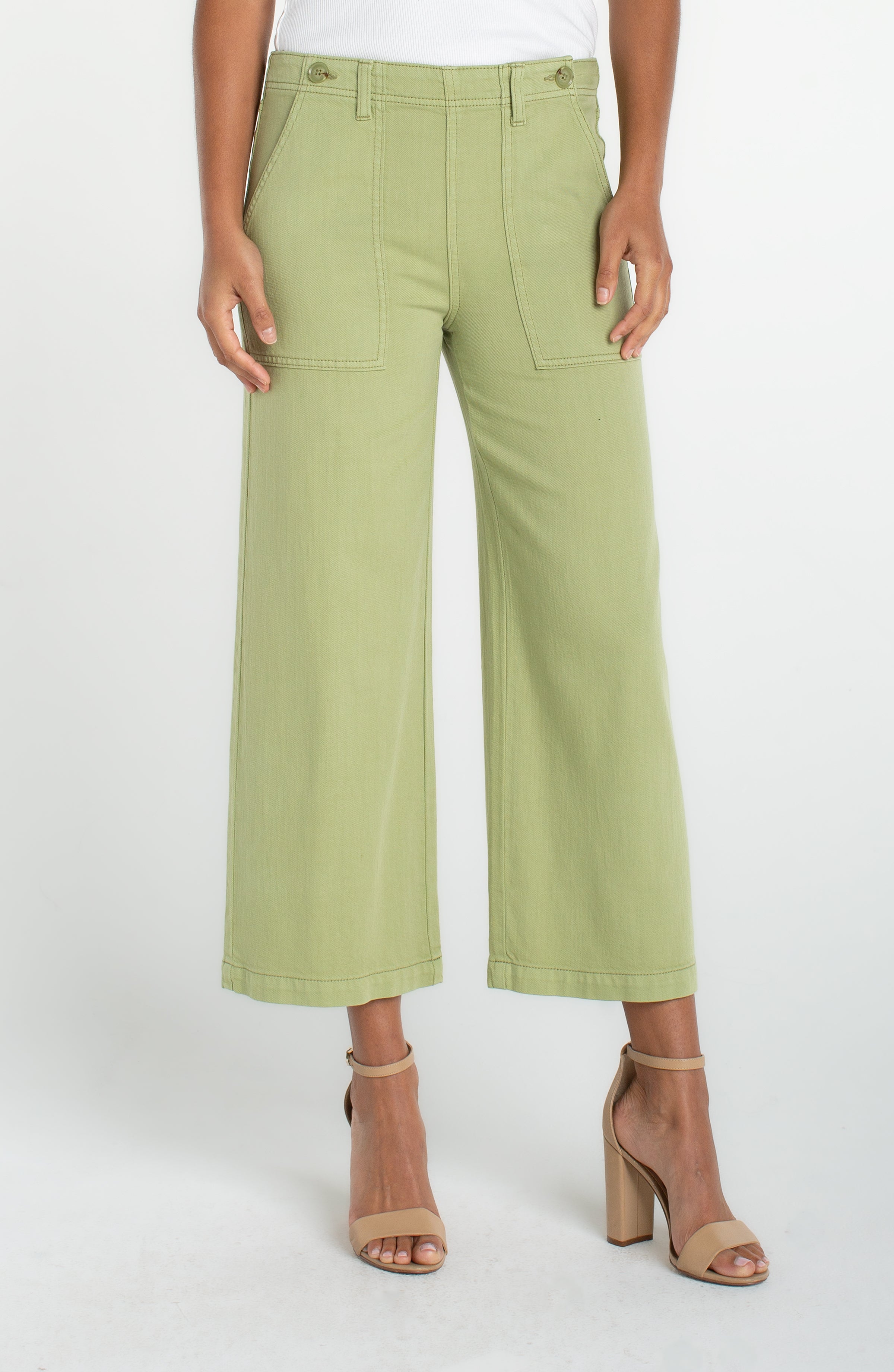 Utility Crop Wide Leg