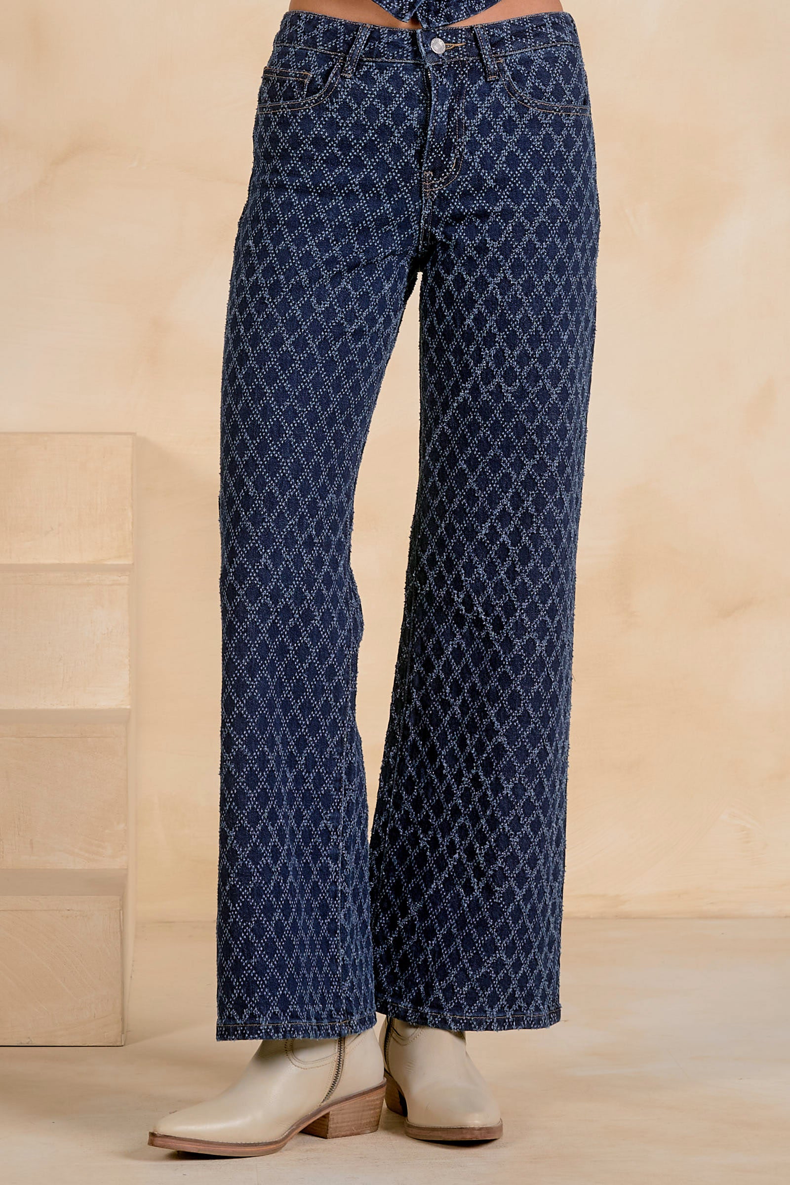 Diamond Denim Jeans
