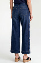 Jacquard Block Jeans