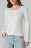 Scoop Neck Knit Top