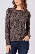 Jewel Neck Knit Top
