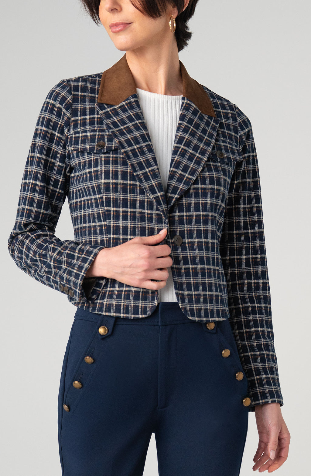Cropped Blazer