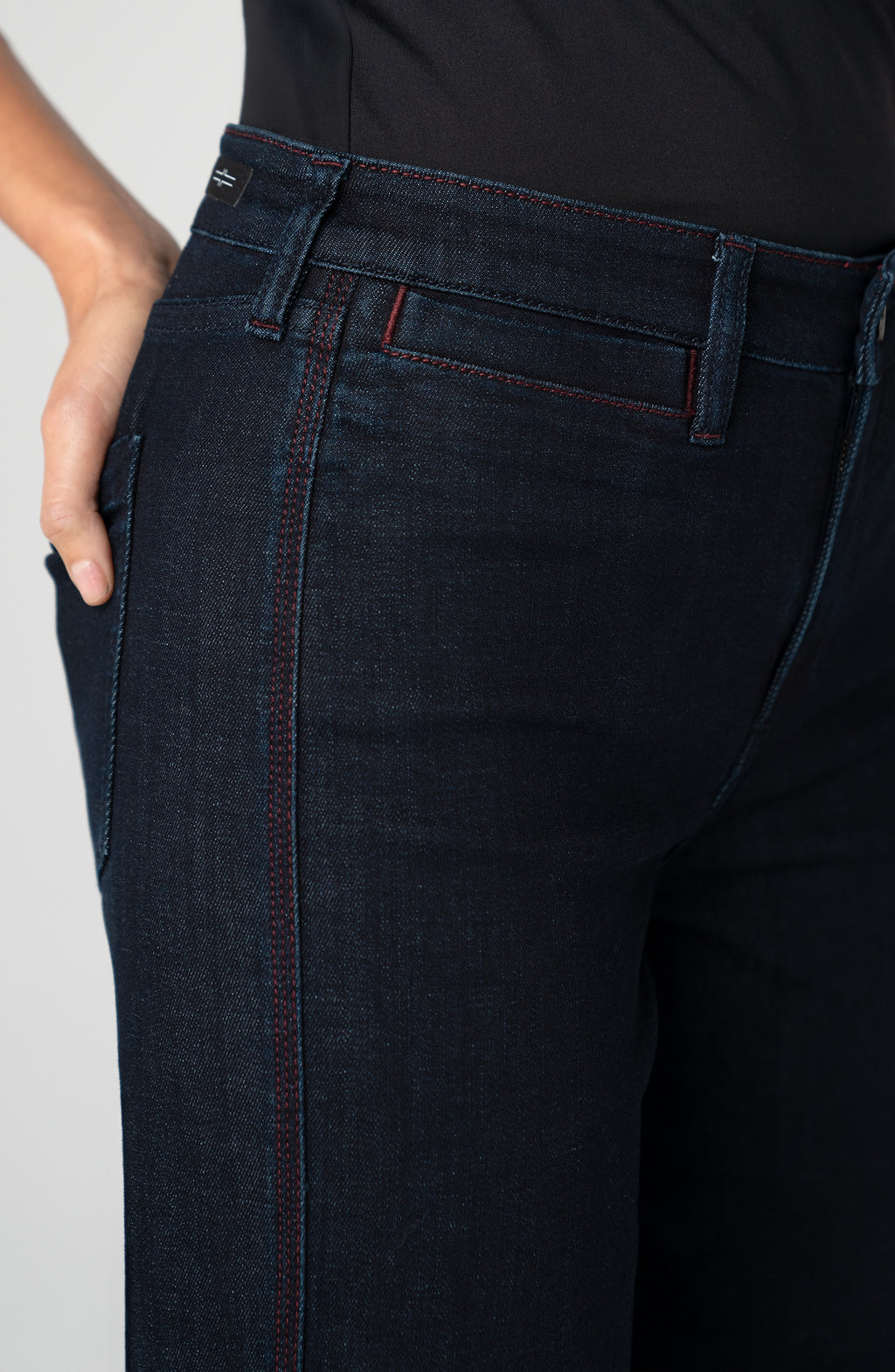 Kennedy Straight With Stitch Detail