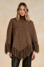 Turtleneck Poncho