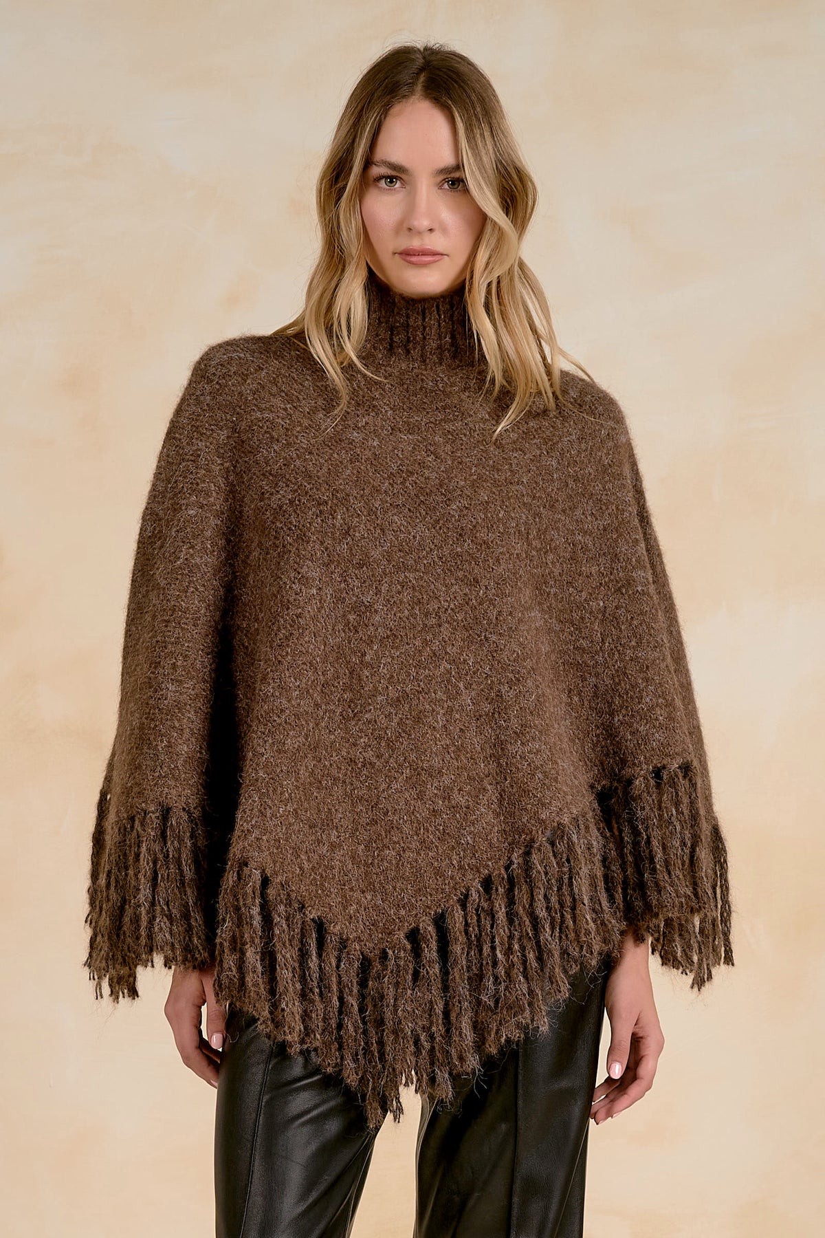 Turtleneck Poncho