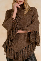 Turtleneck Poncho