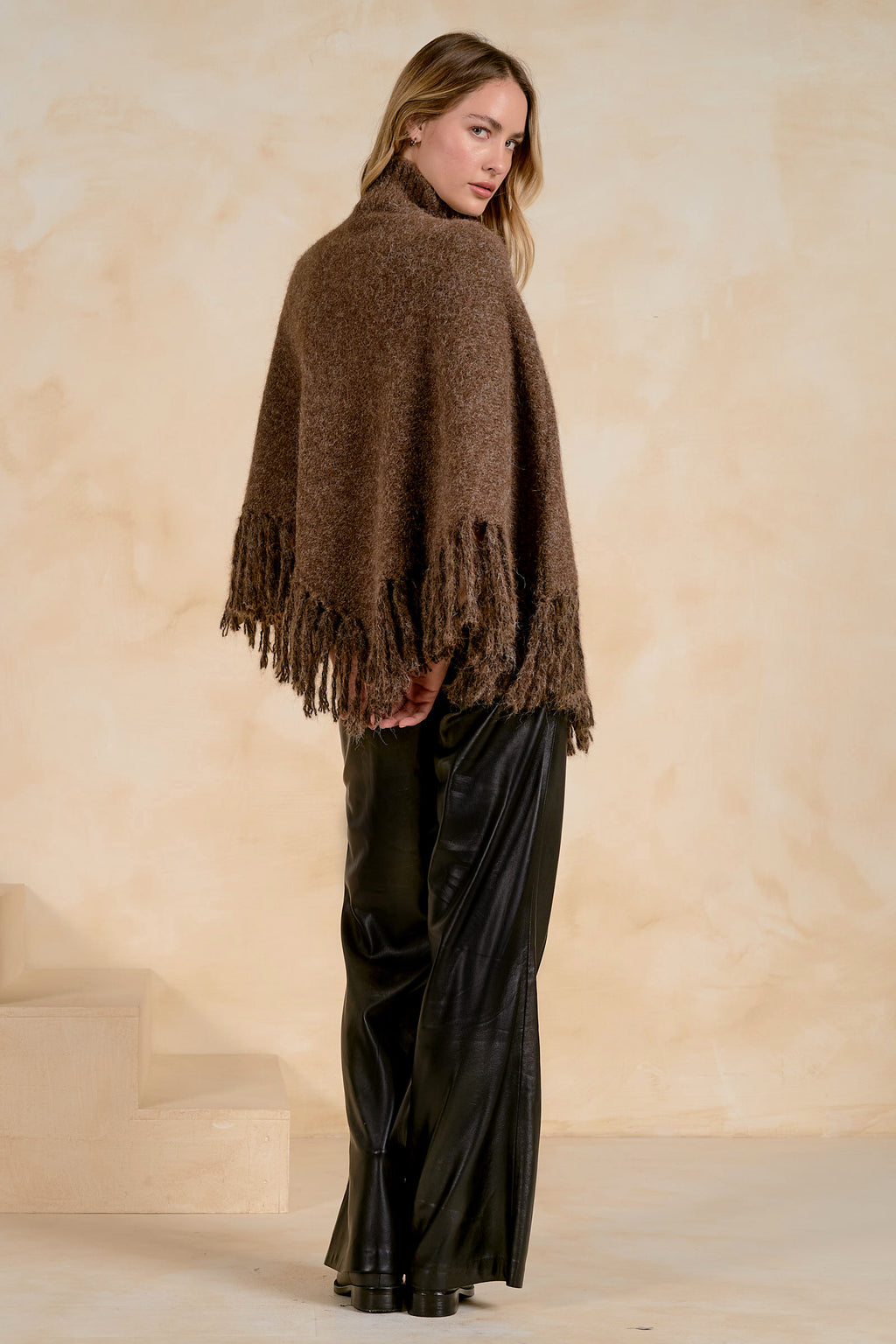 Turtleneck Poncho