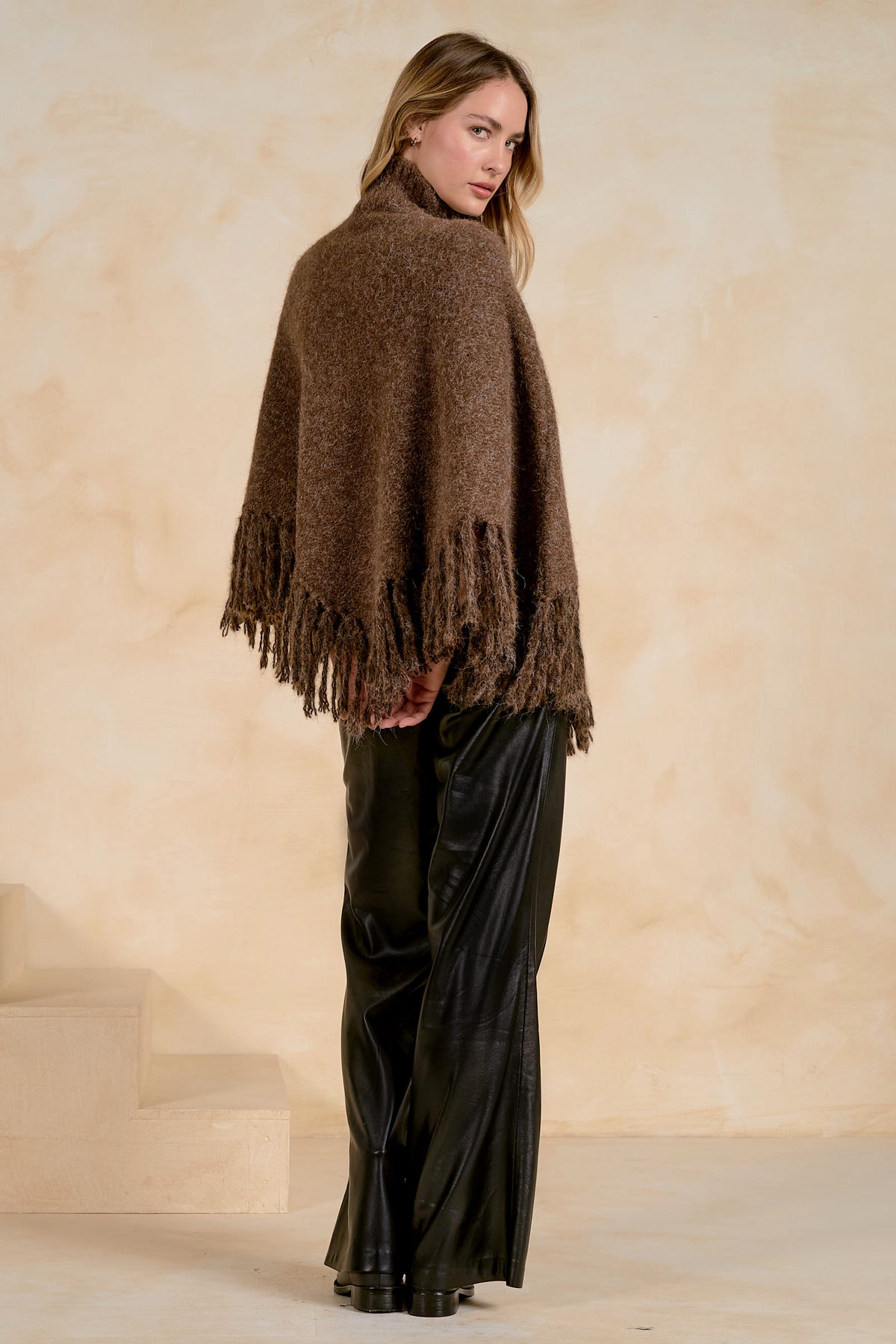 Turtleneck Poncho