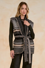 Sleeveless Cardigan