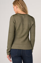 Knit Henley Top