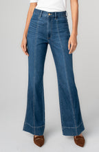 Relaxed Seam Bootcut Jeans